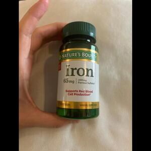 Iron 65mg 100 tablets vitamin